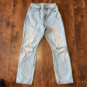 Abercrombie Dad High Rise Jeans - curve love
